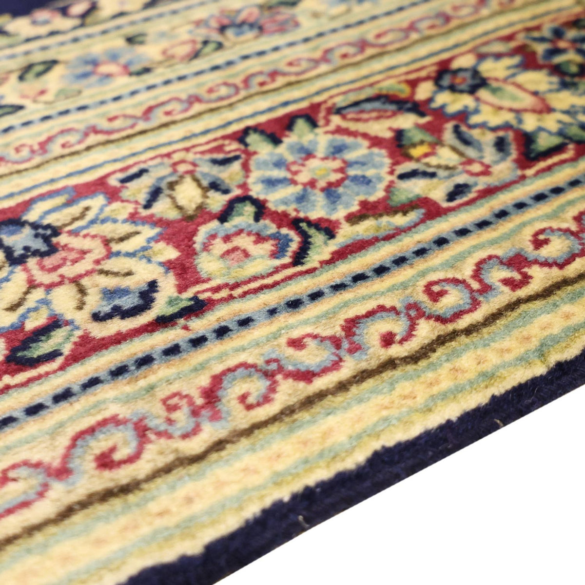 Tapis persan - Classique - Royal - 148 x 89 cm - bleu foncé