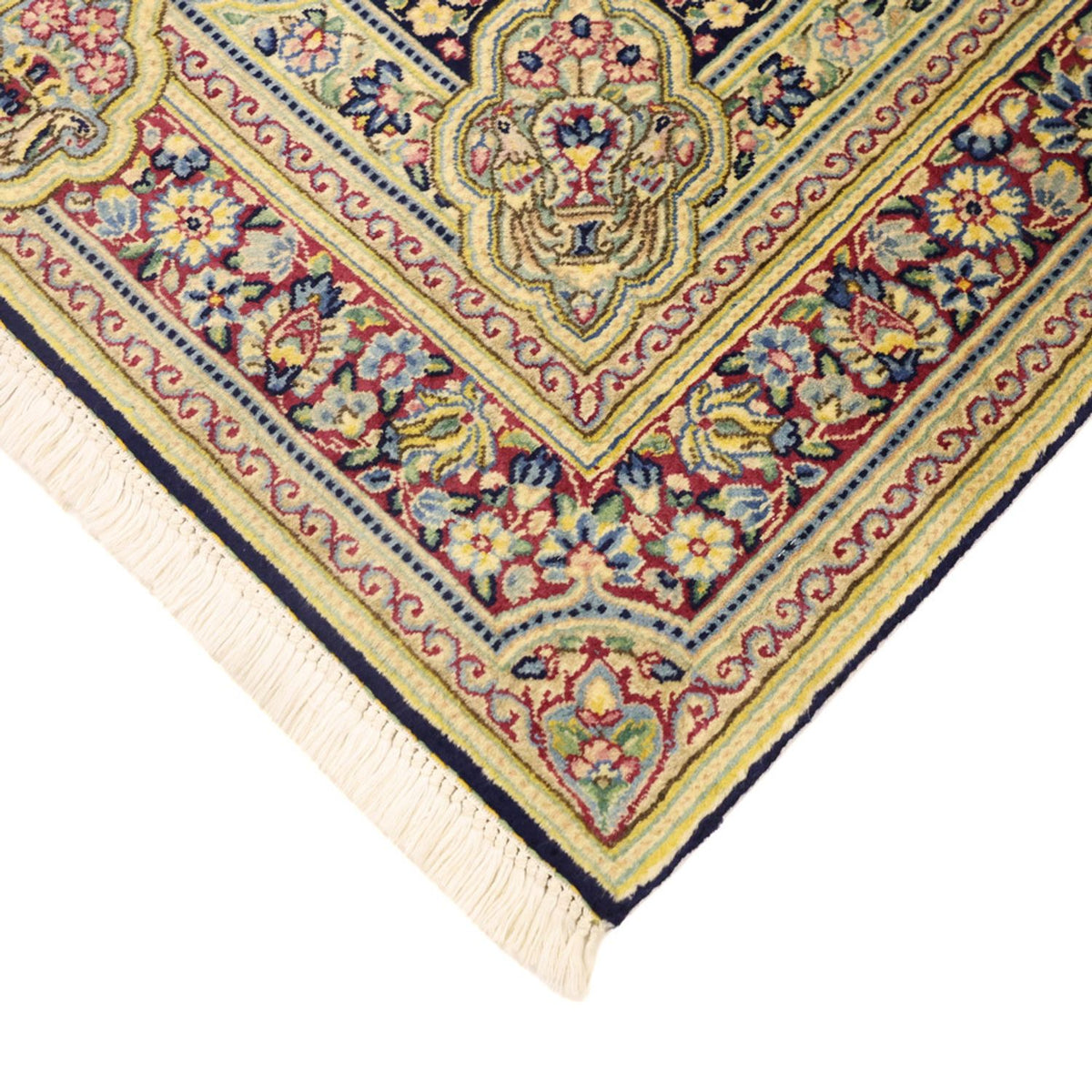 Tapis persan - Classique - Royal - 148 x 89 cm - bleu foncé