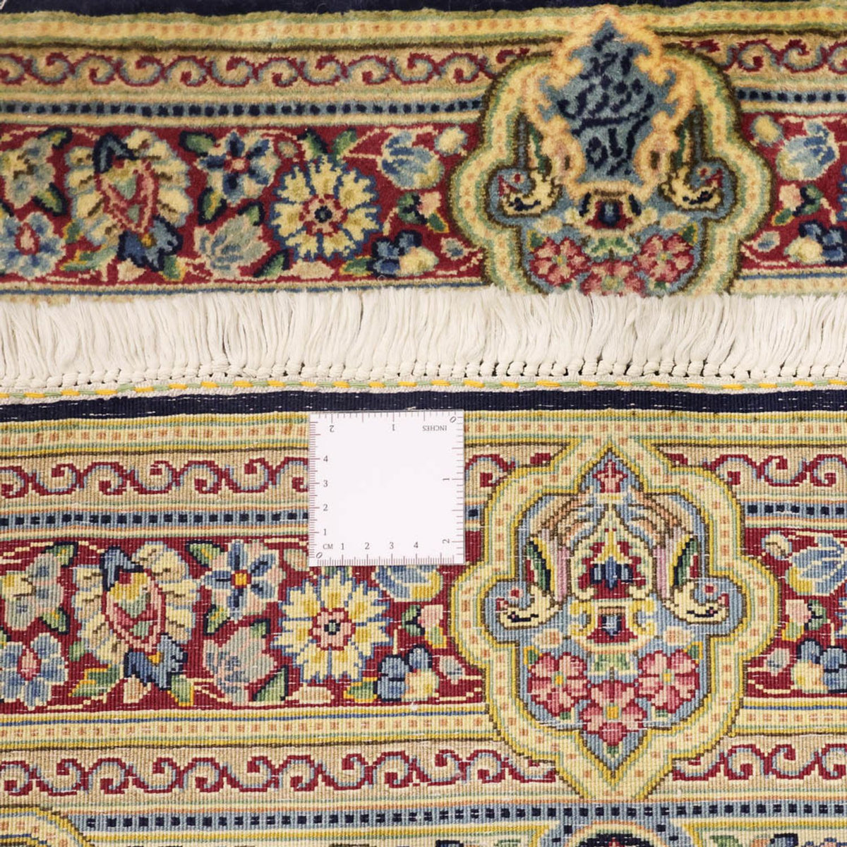 Tapis persan - Classique - Royal - 148 x 89 cm - bleu foncé