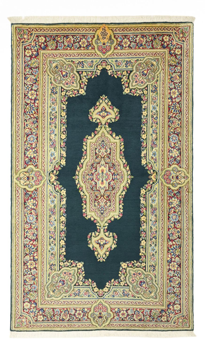 Tapis persan - Classique - Royal - 152 x 90 cm - vert foncé