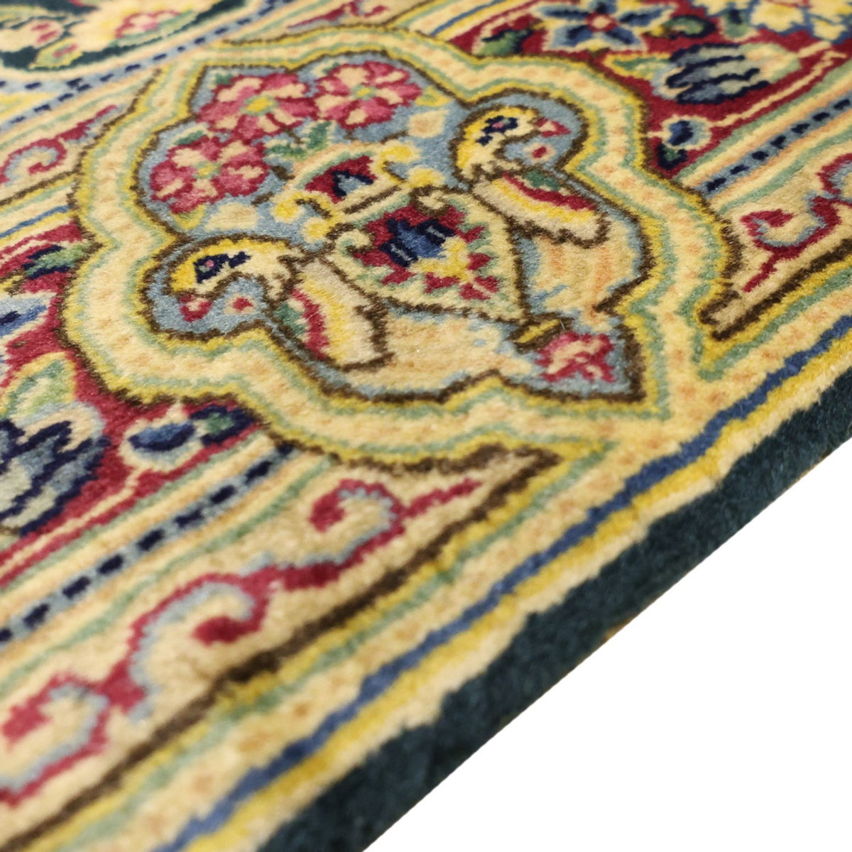 Tapis persan - Classique - Royal - 152 x 90 cm - vert foncé