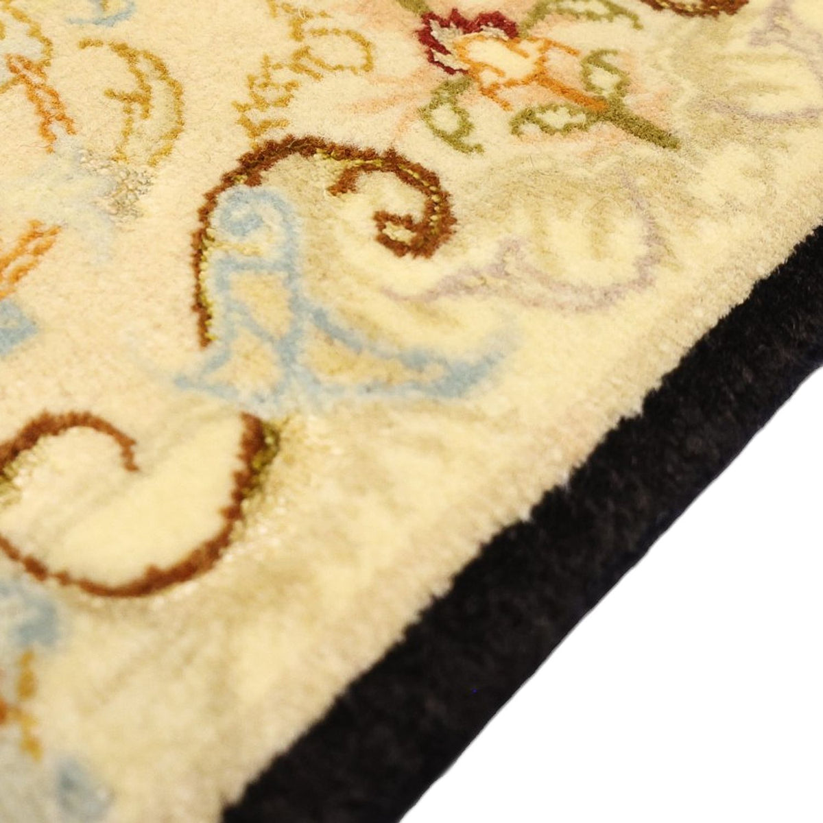 Tapis persan - Tabriz - Royal - 152 x 99 cm - bleu foncé