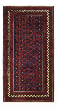 Tapis de couloir Tapis Belutsch - 185 x 100 cm - rouge foncé