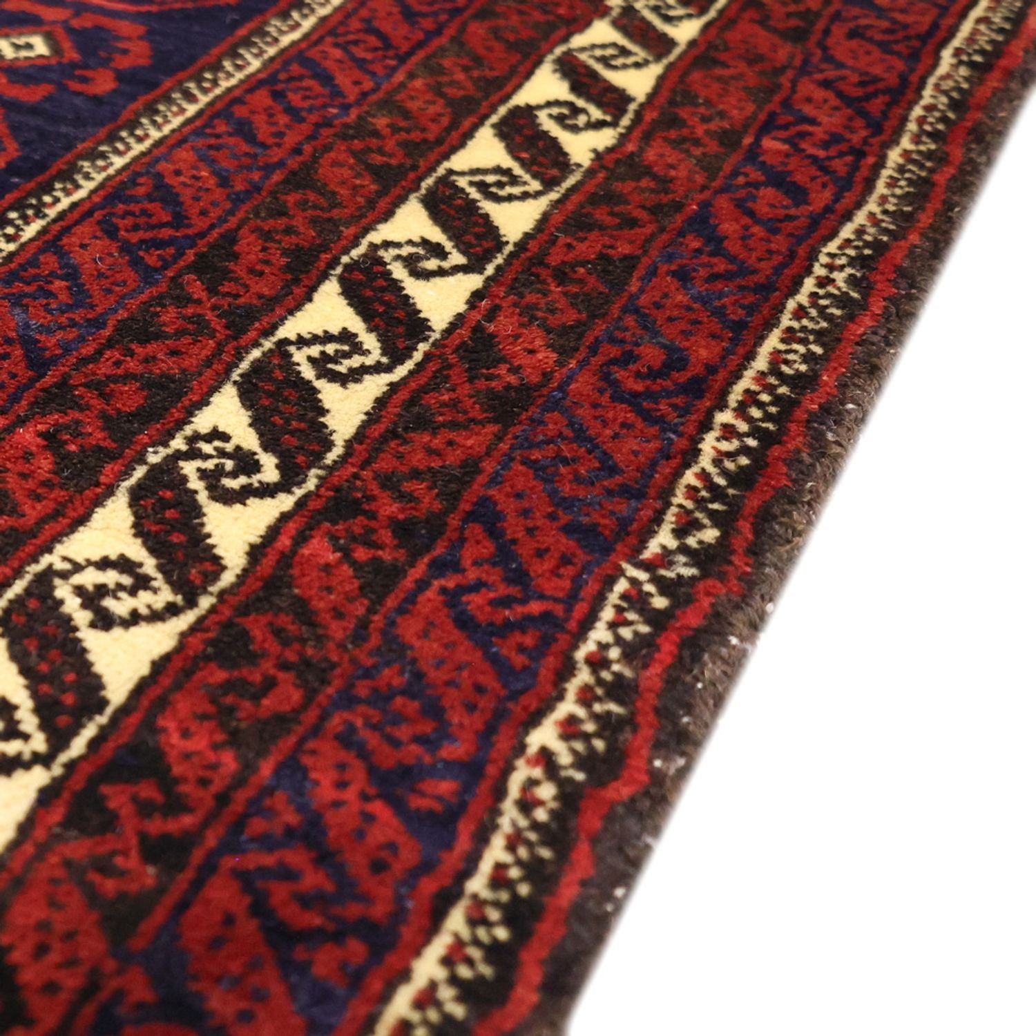 Tapis de couloir Tapis Belutsch - 185 x 100 cm - rouge foncé