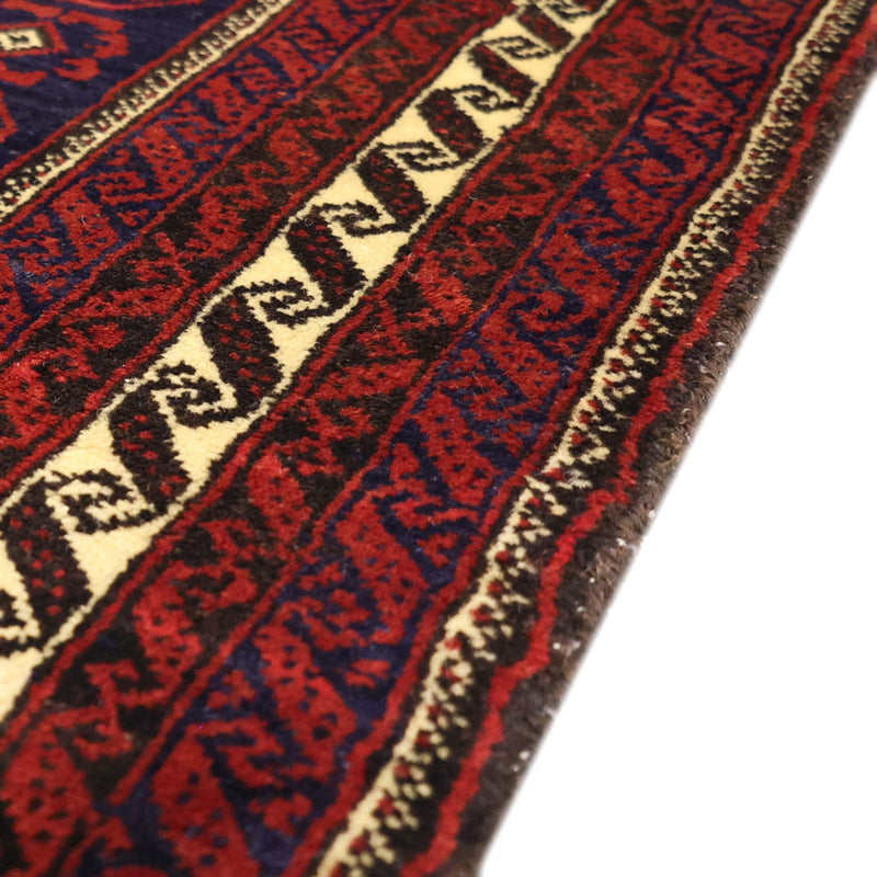 Tapis de couloir Tapis Belutsch - 185 x 100 cm - rouge foncé