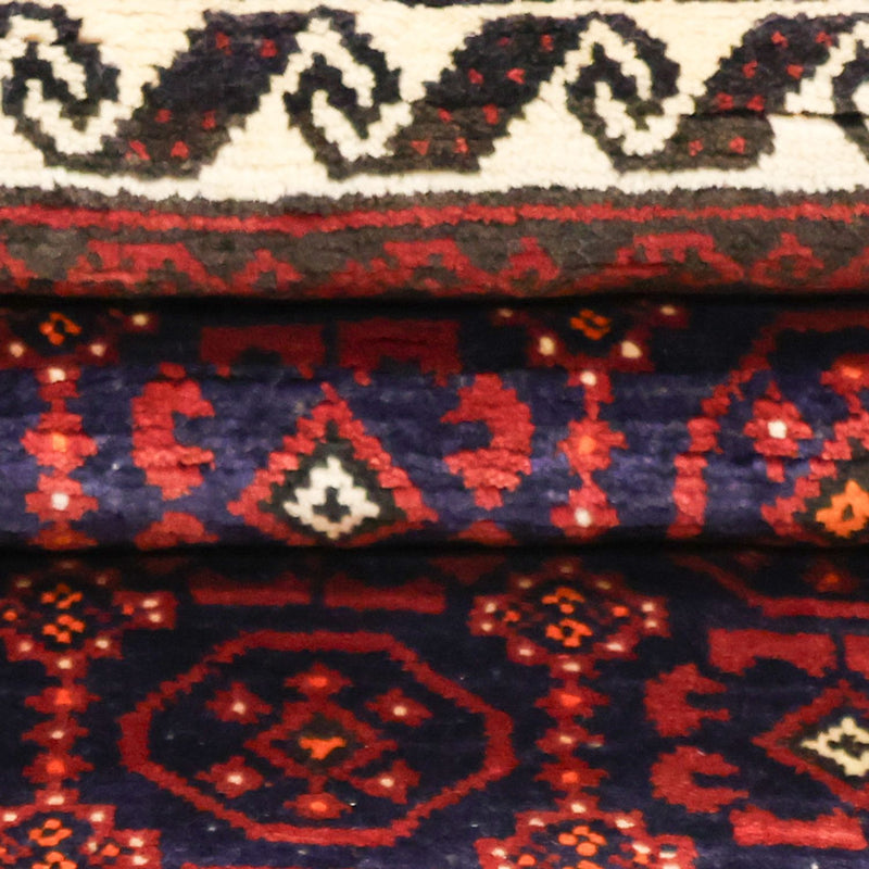 Tapis de couloir Tapis Belutsch - 185 x 100 cm - rouge foncé