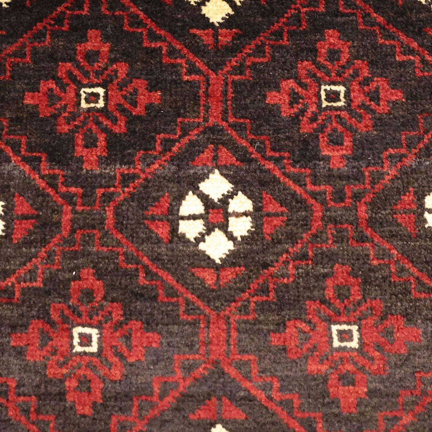 Tapis de couloir Tapis Belutsch - 199 x 102 cm - rouge foncé