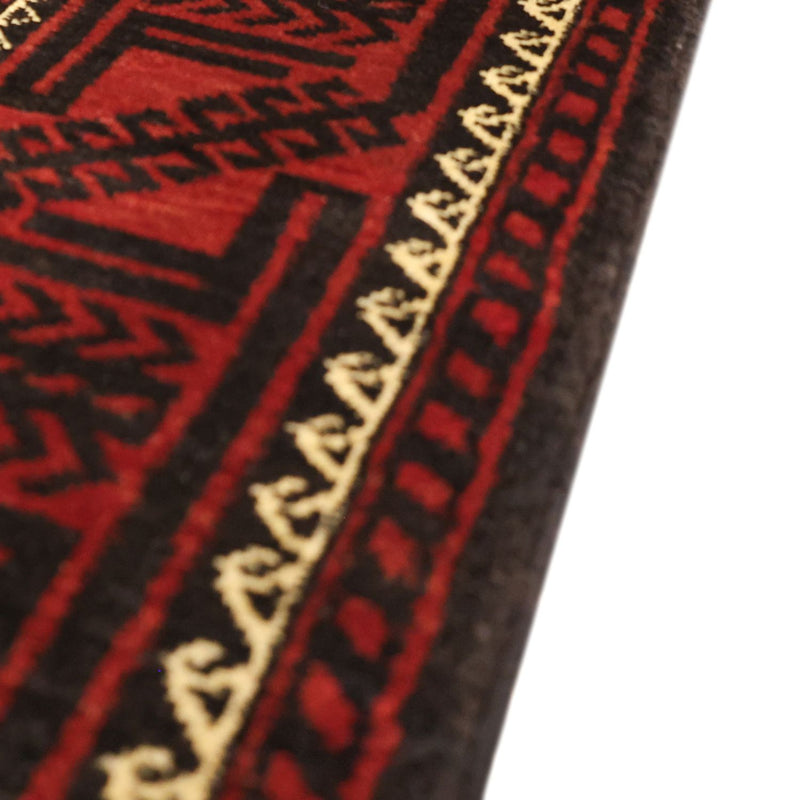 Tapis de couloir Tapis Belutsch - 199 x 102 cm - rouge foncé