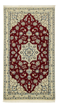 Tapis persan - Nain - Royal - 158 x 89 cm - rouge