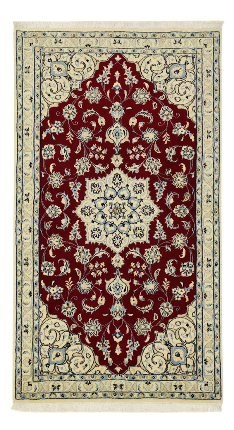 Tapis persan - Nain - Royal - 158 x 89 cm - rouge