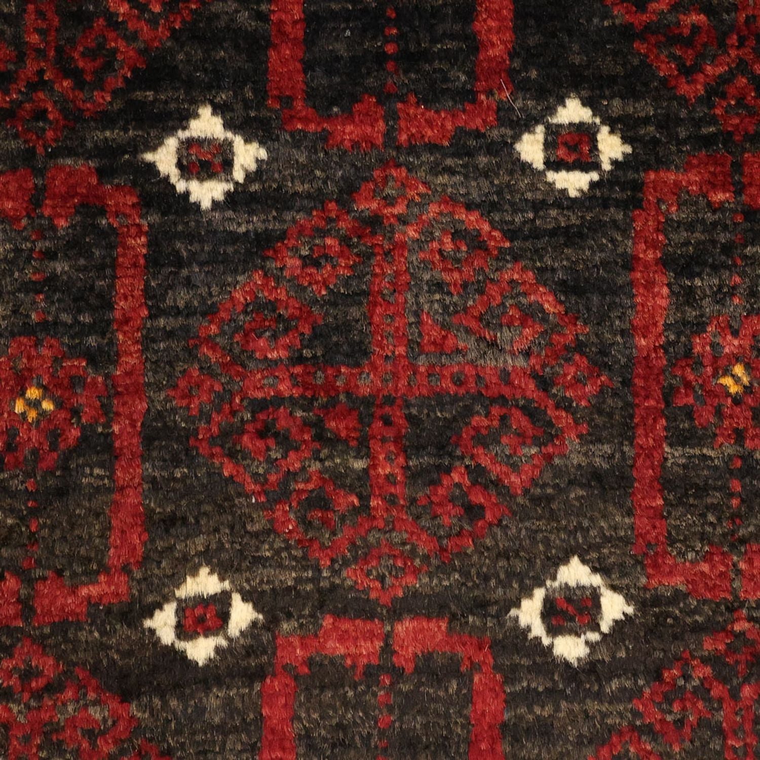 Tapis de couloir Tapis Belutsch - 196 x 107 cm - rouge foncé