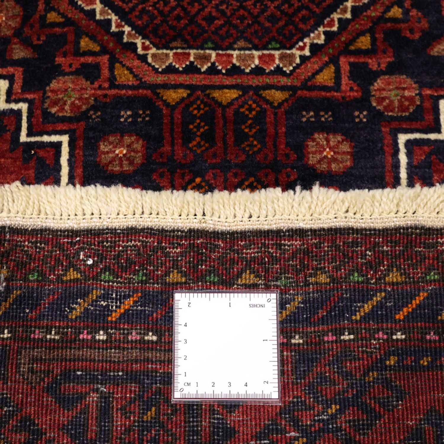 Tapis de couloir Tapis Belutsch - 188 x 101 cm - rouge foncé