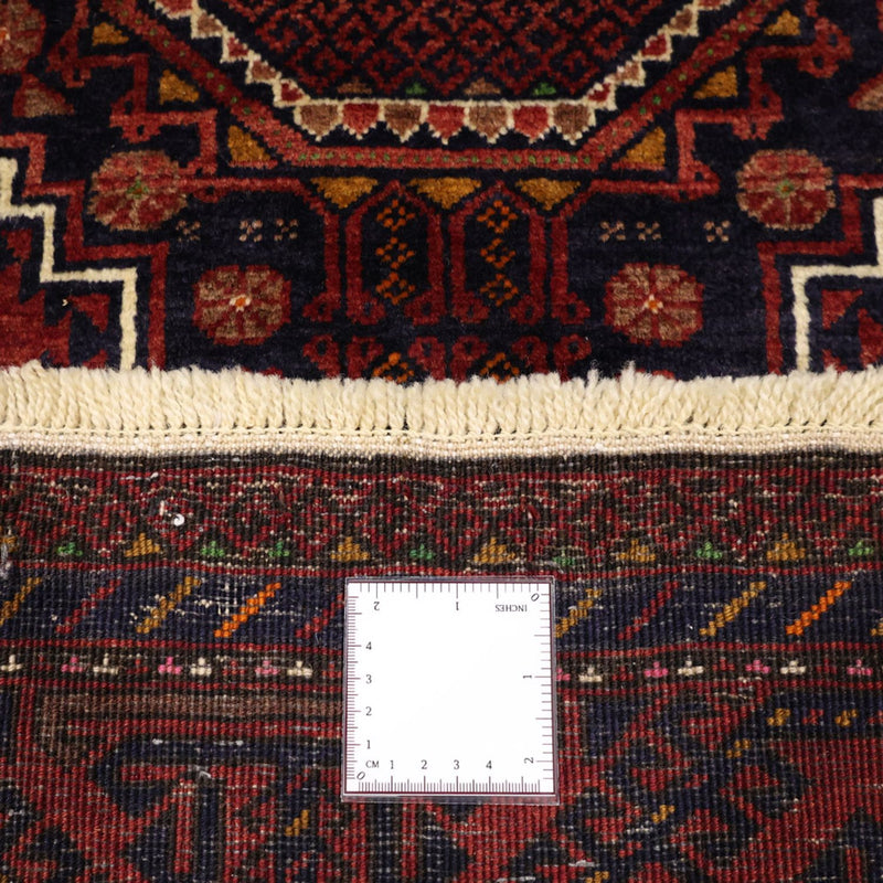Tapis de couloir Tapis Belutsch - 188 x 101 cm - rouge foncé