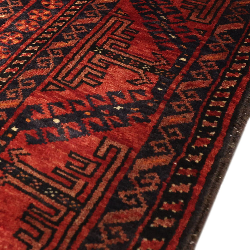 Tapis de couloir Tapis Belutsch - 200 x 107 cm - rouge foncé