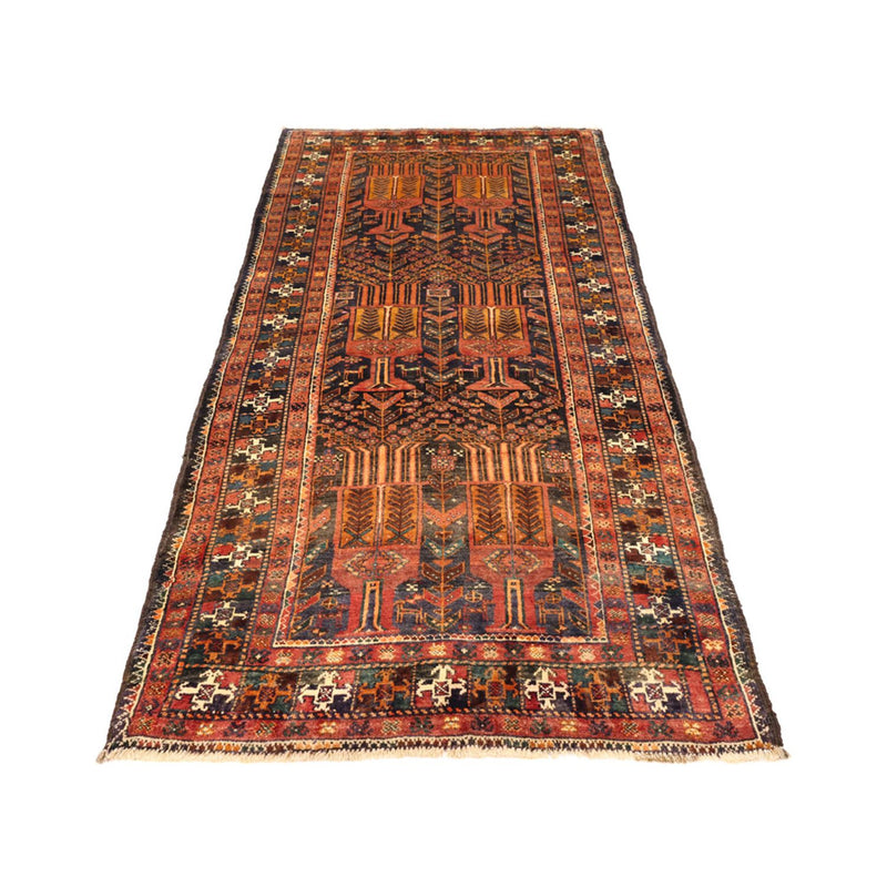 Tapis de couloir Tapis Belutsch - 212 x 106 cm - rouge foncé