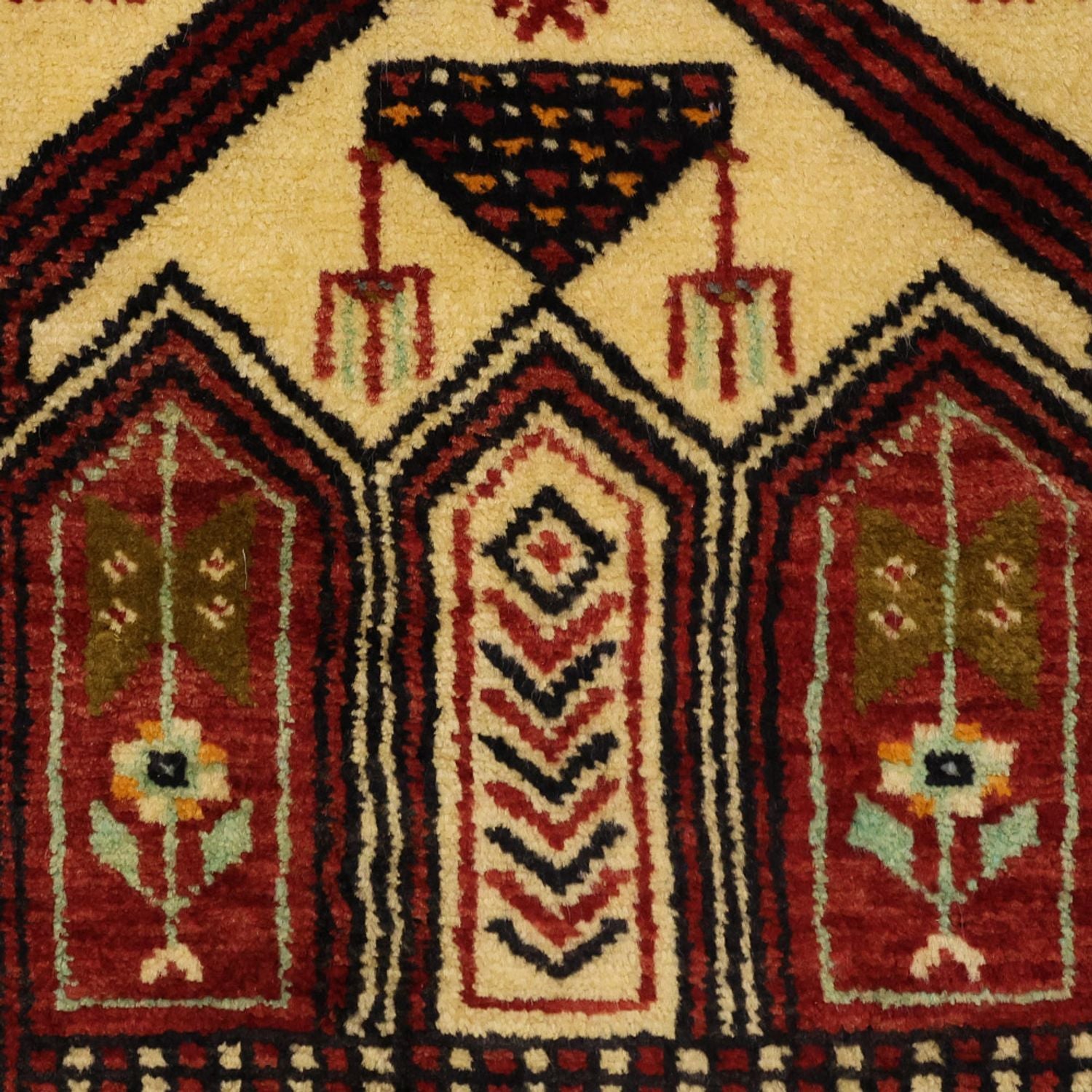 Tapis de couloir Tapis Belutsch - 196 x 103 cm - beige