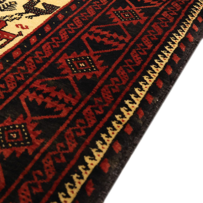Tapis de couloir Tapis Belutsch - 196 x 103 cm - beige