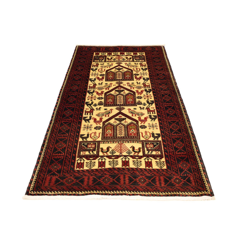 Tapis de couloir Tapis Belutsch - 196 x 103 cm - beige