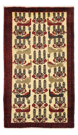 Tapis de couloir Tapis Belutsch - 196 x 109 cm - beige