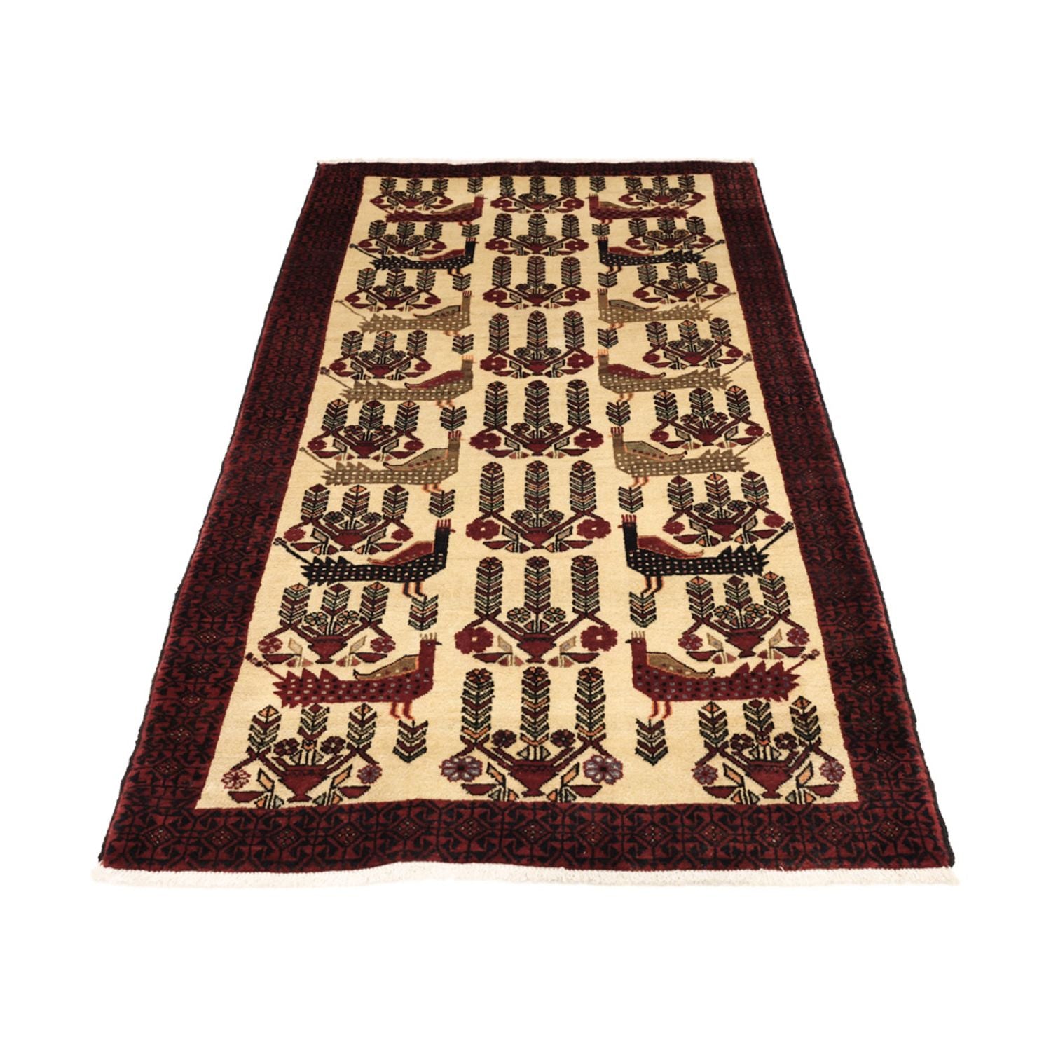 Tapis de couloir Tapis Belutsch - 196 x 109 cm - beige