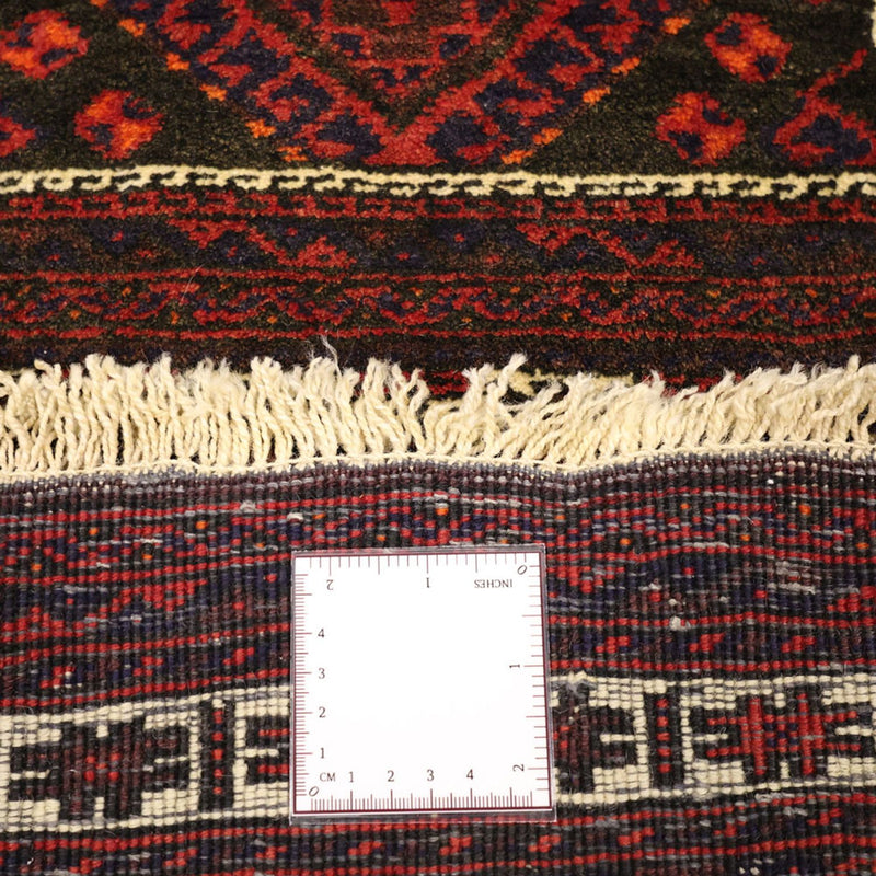 Tapis de couloir Tapis Belutsch - 194 x 102 cm - rouge foncé