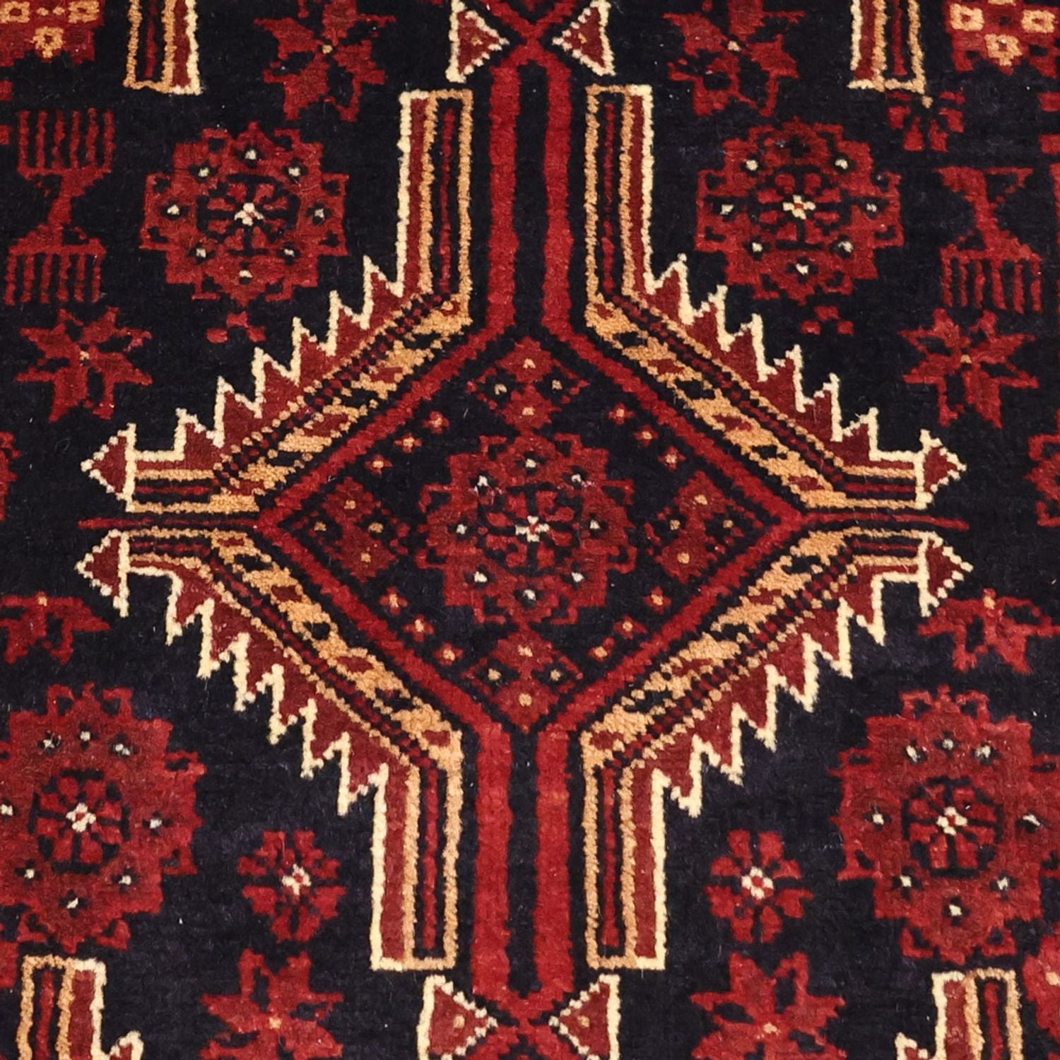 Tapis de couloir Tapis Belutsch - 199 x 100 cm - rouge foncé