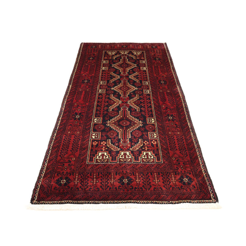 Tapis de couloir Tapis Belutsch - 199 x 100 cm - rouge foncé