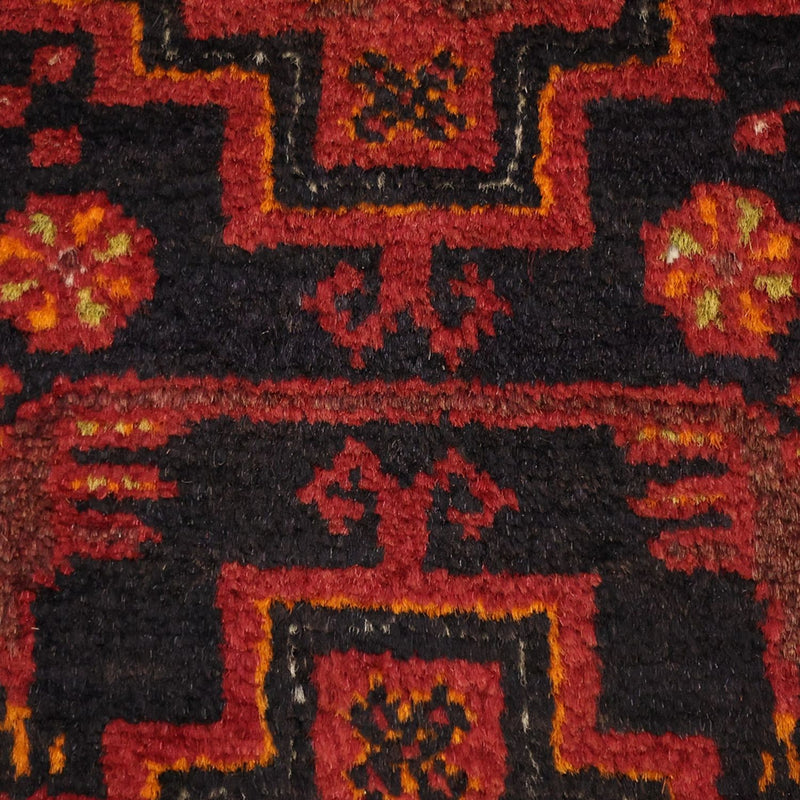 Tapis de couloir Tapis Belutsch - 192 x 100 cm - rouge foncé
