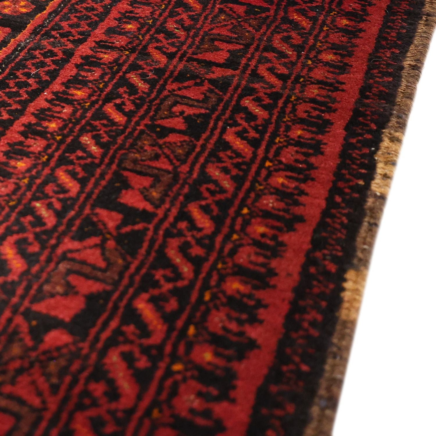 Tapis de couloir Tapis Belutsch - 192 x 100 cm - rouge foncé