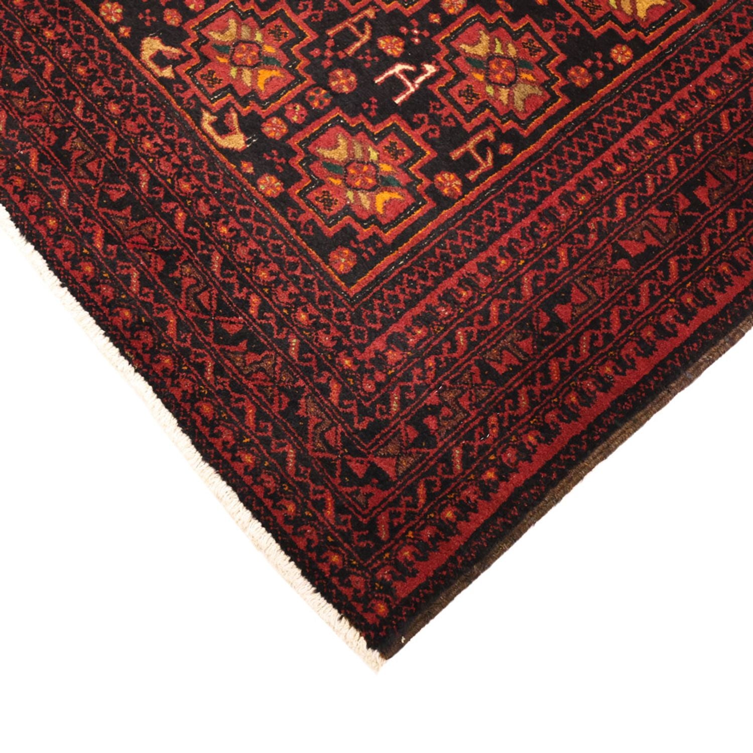 Tapis de couloir Tapis Belutsch - 192 x 100 cm - rouge foncé