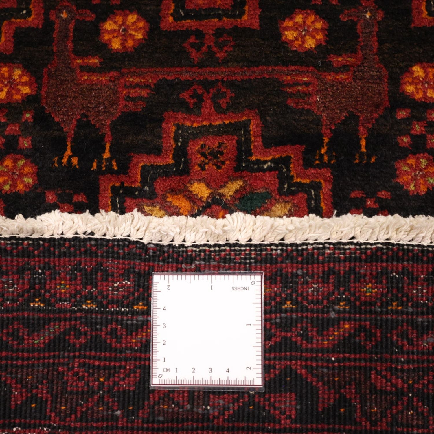 Tapis de couloir Tapis Belutsch - 192 x 100 cm - rouge foncé