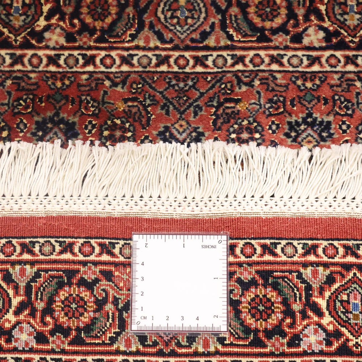 Tapis persan - Bidjar - 140 x 72 cm - rouge foncé