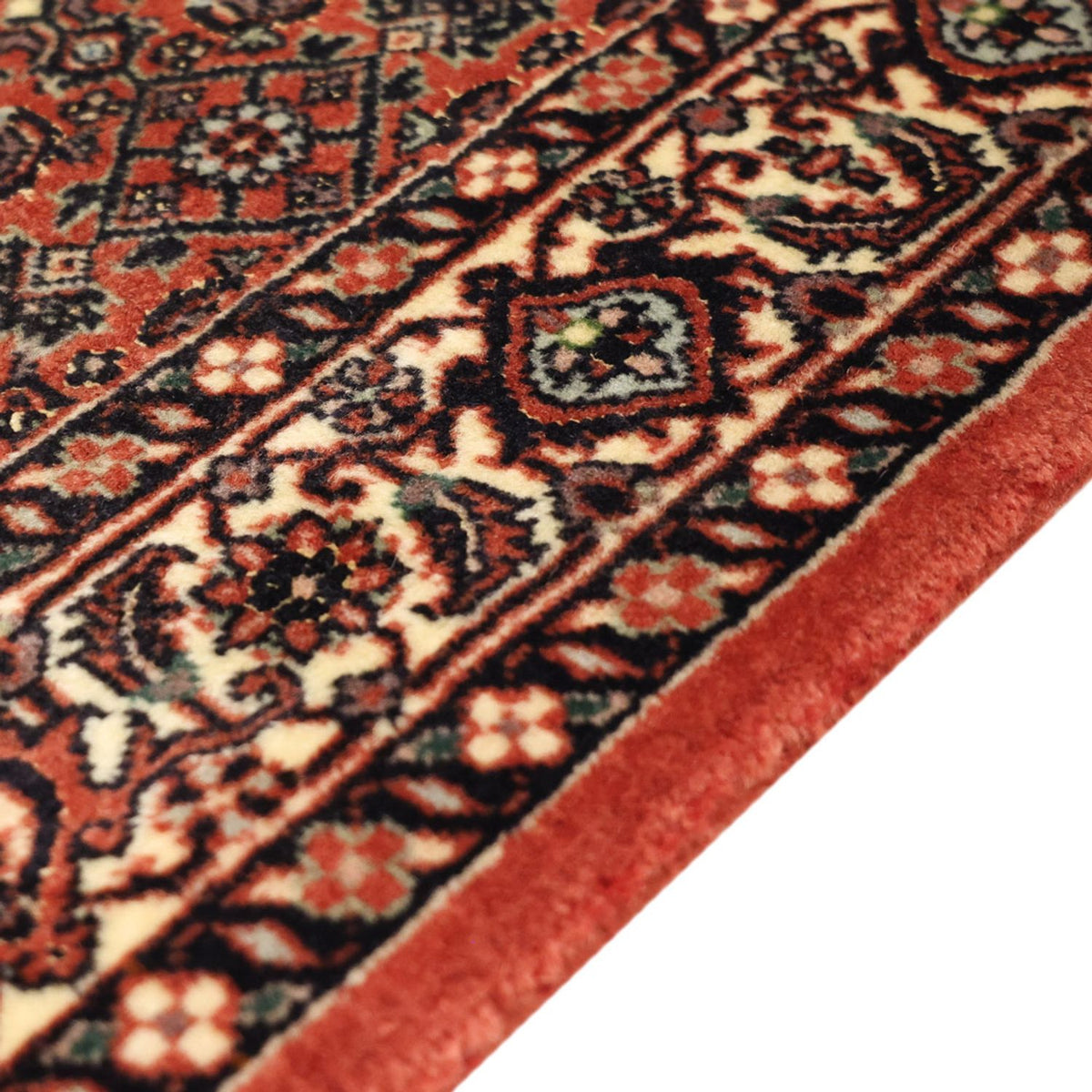 Tapis persan - Bidjar - 139 x 82 cm - rouille