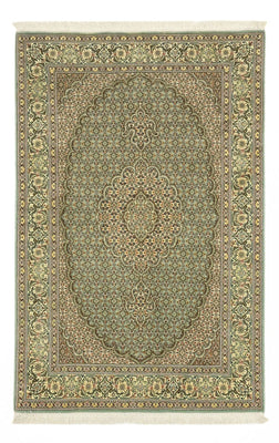 Tapis persan - Tabriz - Royal - 153 x 101 cm - vert olive