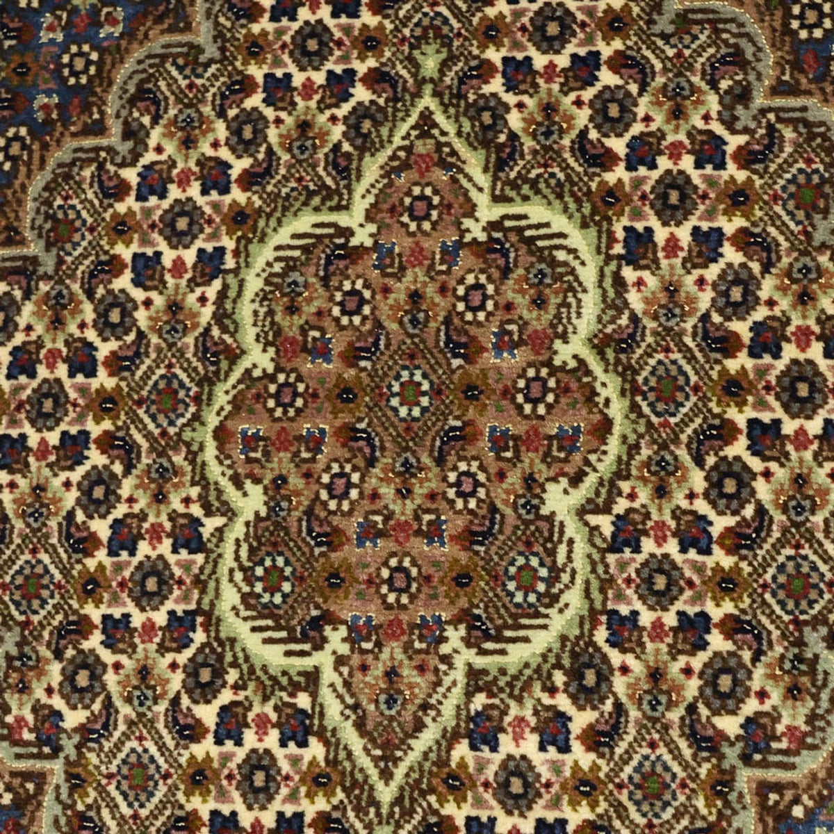 Tapis persan - Tabriz - Royal - 158 x 96 cm - vert olive