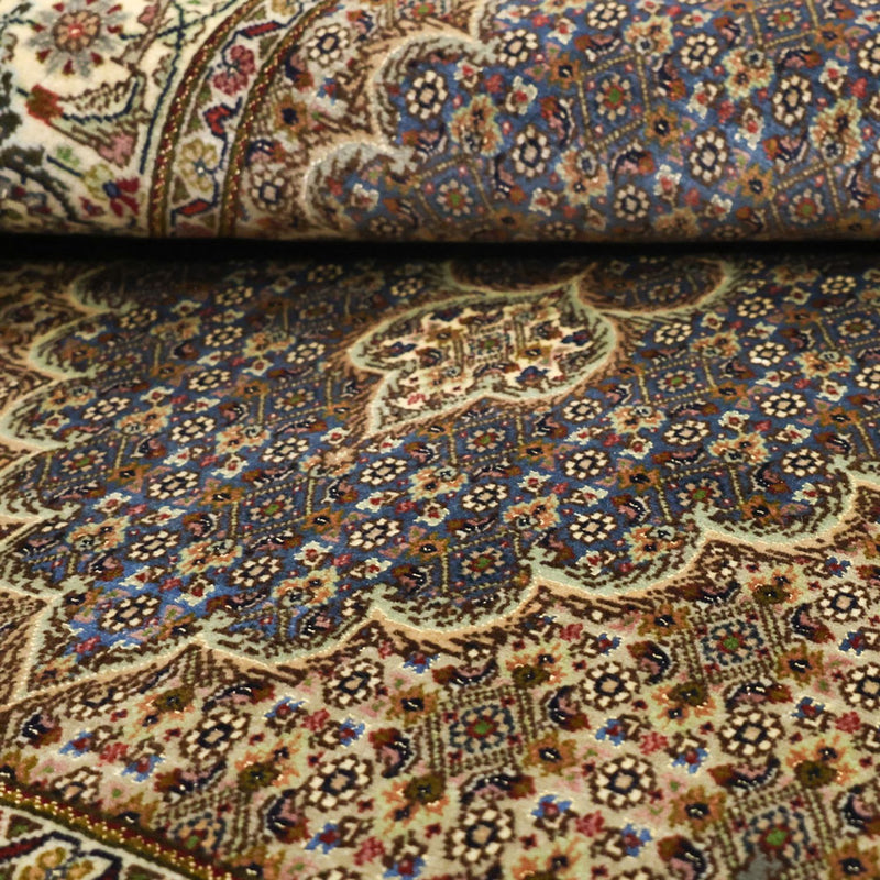 Tapis persan - Tabriz - Royal - 158 x 96 cm - vert olive