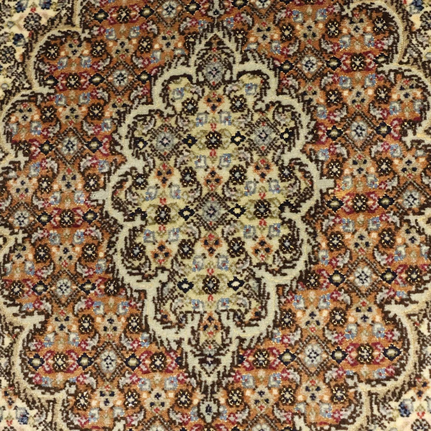 Tapis persan - Tabriz - Royal - 150 x 102 cm - vert olive