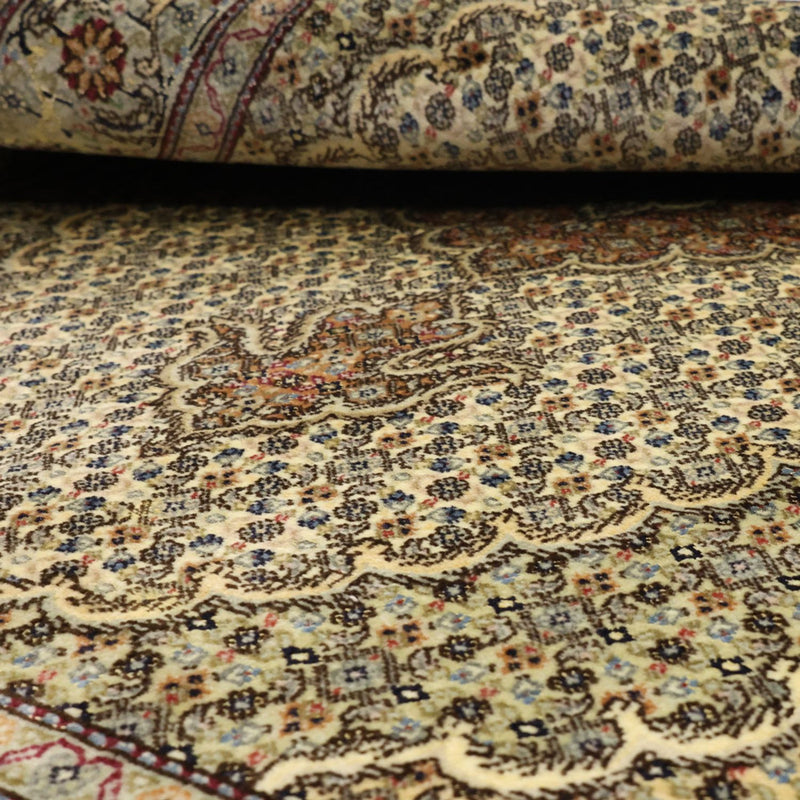Tapis persan - Tabriz - Royal - 150 x 102 cm - vert olive