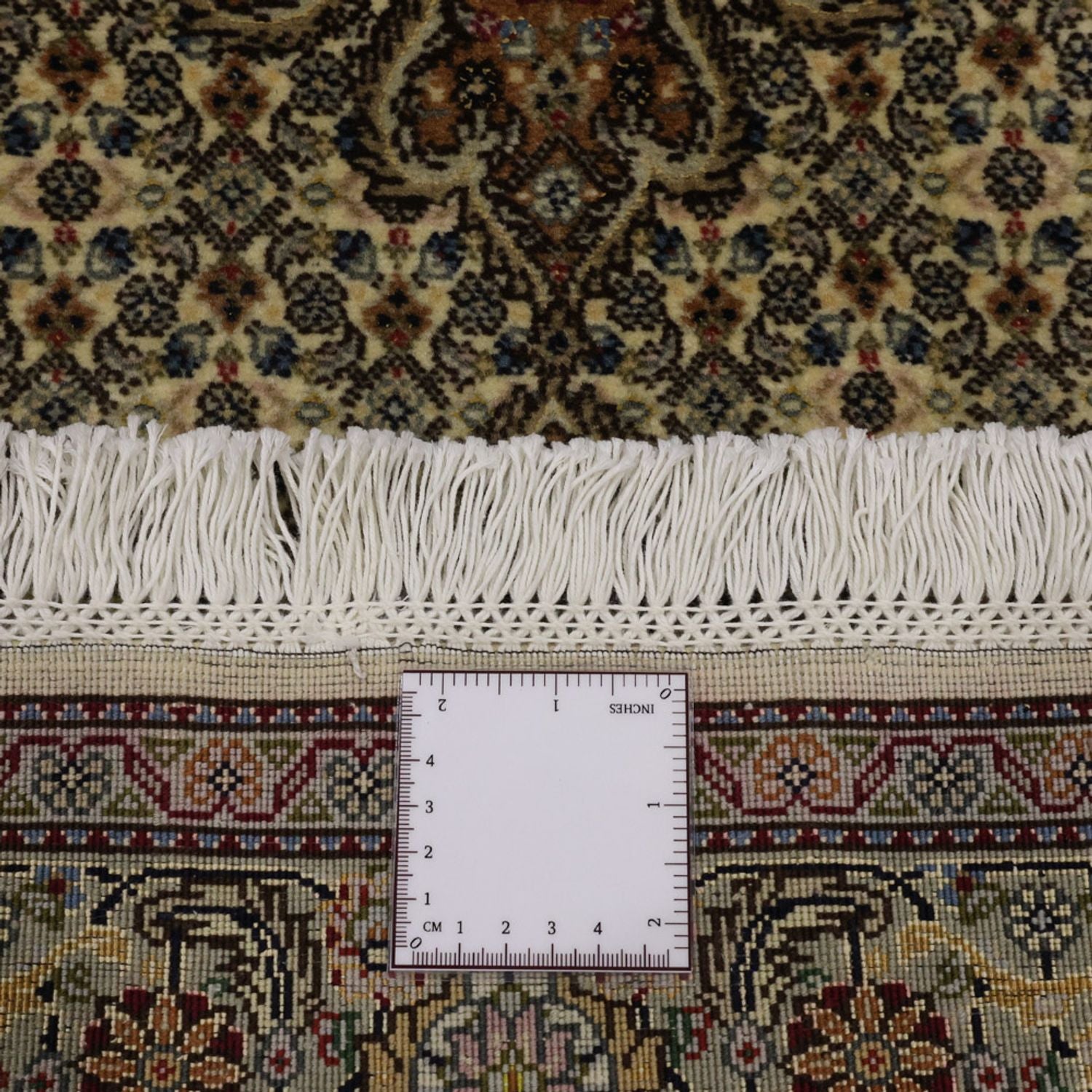 Tapis persan - Tabriz - Royal - 150 x 102 cm - vert olive