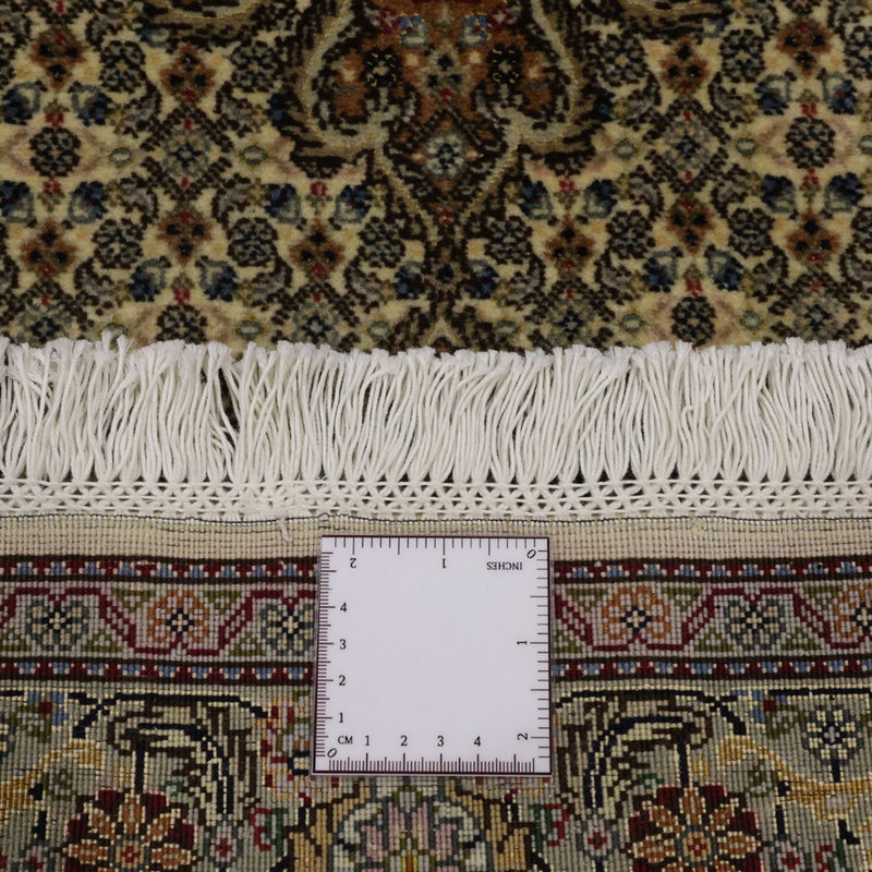 Tapis persan - Tabriz - Royal - 150 x 102 cm - vert olive