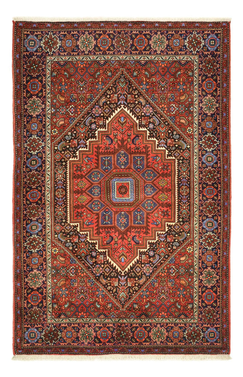 Tapis persan - Nomadic - 156 x 102 cm - rouge