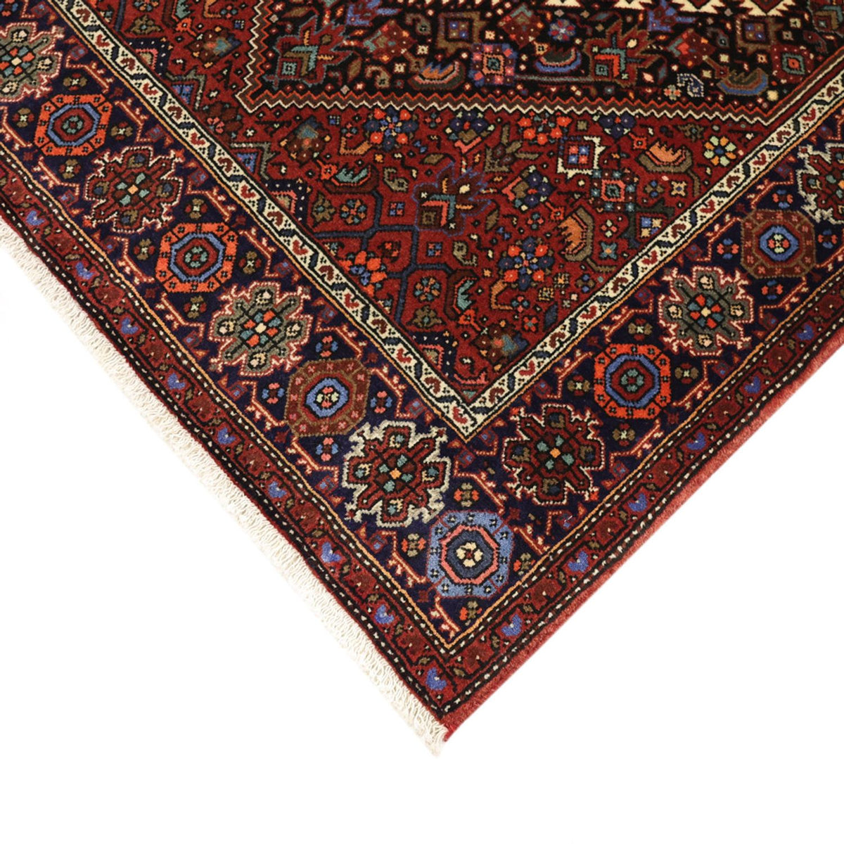 Tapis persan - Nomadic - 156 x 102 cm - rouge