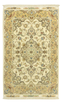 Tapis persan - Tabriz - 161 x 100 cm - beige