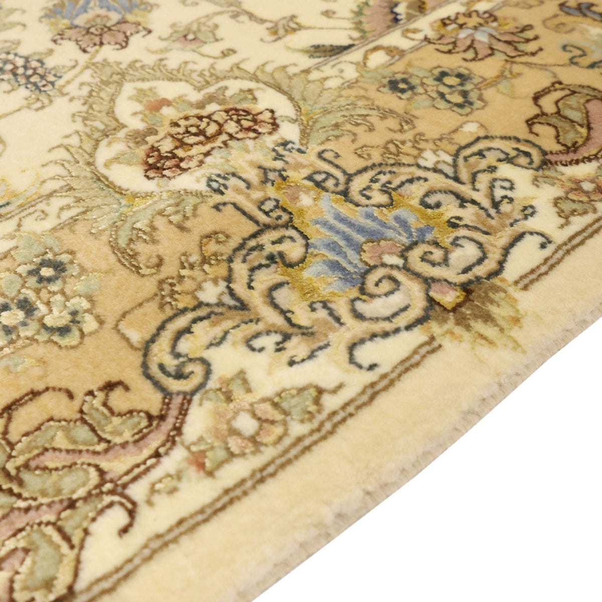 Tapis persan - Tabriz - 161 x 100 cm - beige