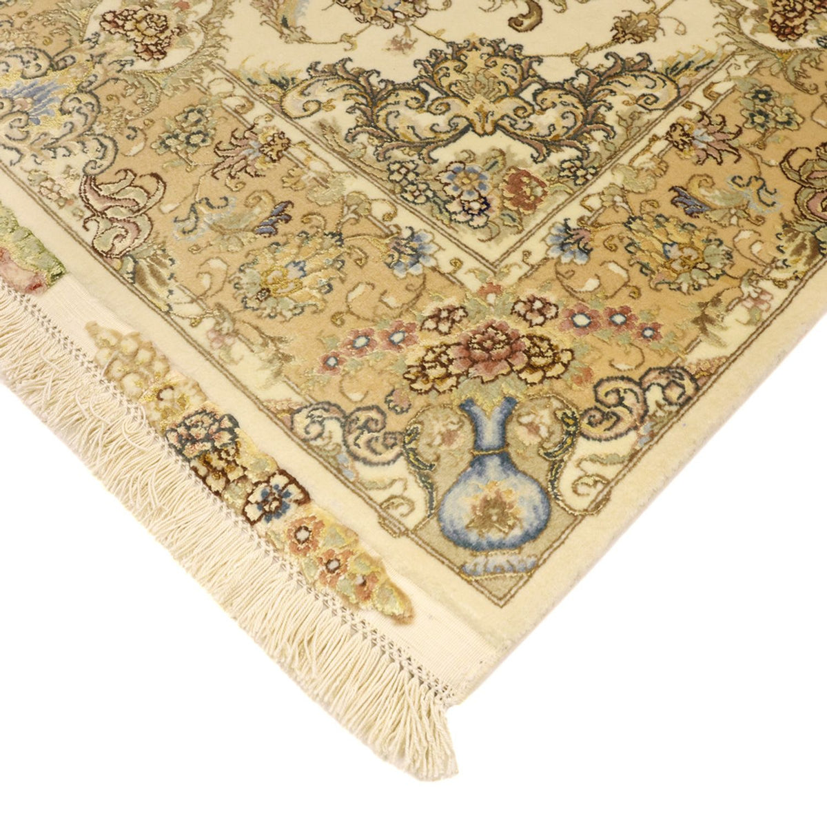 Tapis persan - Tabriz - 161 x 100 cm - beige