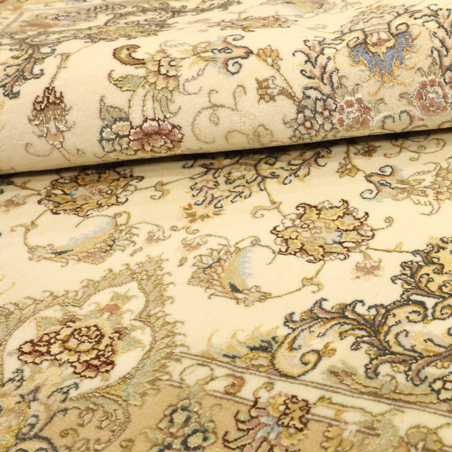 Tapis persan - Tabriz - 161 x 100 cm - beige