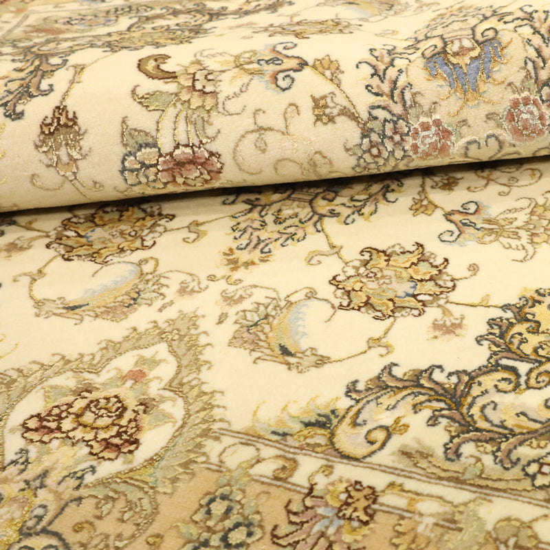 Tapis persan - Tabriz - 161 x 100 cm - beige