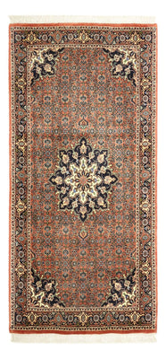 Tapis persan - Bidjar - 140 x 68 cm - rouge foncé
