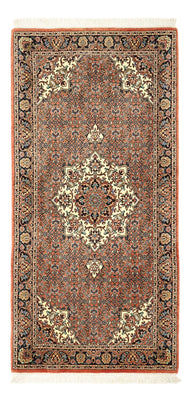 Tapis persan - Bidjar - 145 x 73 cm - rouge foncé