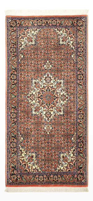 Perserteppich - Bidjar - 141 x 69 cm - dunkelrot